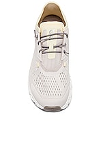 On Cloud 5 Coast Sneaker in Sand & Ray, view 4, click to view large image.