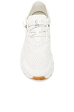 On Cloud 5 Coast Sneaker in All White, view 4, click to view large image.