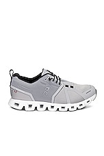 On Cloud 5 Waterproof Sneaker in Glacier & White, view 1, click to view large image.