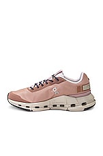 On Cloudnova Form Sneaker in Rosebrown & Orchid, view 5, click to view large image.