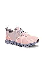 On Cloud 5 Waterproof Sneaker in Rose & Fossil, view 2, click to view large image.