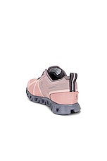 On Cloud 5 Waterproof Sneaker in Rose & Fossil, view 3, click to view large image.