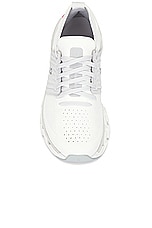 On Cloudswift 3 Sneaker in White & Frost, view 4, click to view large image.