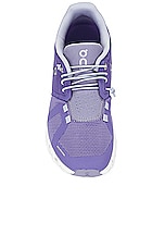 On Cloud 5 Sneaker in Blueberry & Feather, view 4, click to view large image.