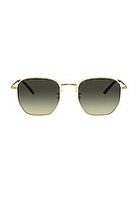 Oliver Peoples Kerney Sun Sunglasses in Gold, view 1, click to view large image.