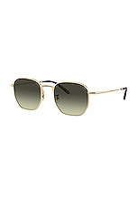 Oliver Peoples Kerney Sun Sunglasses in Gold, view 2, click to view large image.