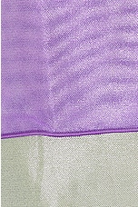 Oseree Lame Double Pareo in Lilac & Lemon, view 6, click to view large image.