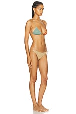 Oseree Lumiere O Kini Triangle Bikini Set in Colore, view 2, click to view large image.