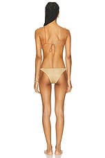 Oseree Lumiere O Kini Triangle Bikini Set in Colore, view 3, click to view large image.