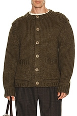 Our Legacy Over Cardigan in Olive | FWRD
