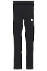 Palm Angels Classic Track Pants in Black, view 1, click to view large image.