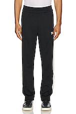 Palm Angels Classic Track Pants in Black, view 5, click to view large image.