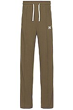 Palm Angels Track Pants in Brown, view 1, click to view large image.