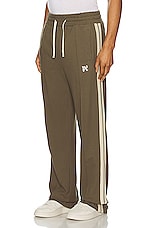 Palm Angels Track Pants in Brown, view 6, click to view large image.