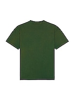 Palm Angels College Tee in Green, view 2, click to view large image.