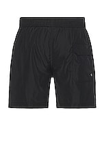 Palm Angels Classic Logo Swimshorts in Black, view 2, click to view large image.