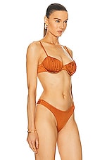 Palm Mariella Bikini Top in Copper, view 2, click to view large image.