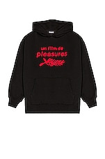 Pleasures Film Hoody in Black, view 1, click to view large image.