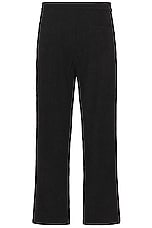 Pleasures Levy Corduroy Wide Pants in Black, view 2, click to view large image.
