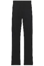 Pleasures Tape Track Pants in Black, view 2, click to view large image.