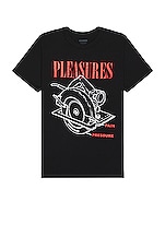 Pleasures Diy T-shirt in Black, view 1, click to view large image.