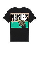Pleasures Thirsty T-shirt in Black, view 1, click to view large image.