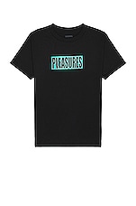 Pleasures Thirsty T-shirt in Black, view 2, click to view large image.
