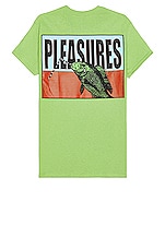 Pleasures Thirsty T-shirt in Kiwi, view 1, click to view large image.