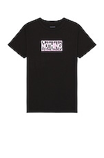 Pleasures Table T-shirt in Black, view 1, click to view large image.