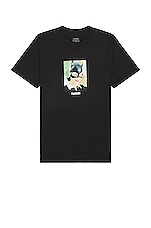Pleasures Ghost World T-shirt in Black, view 1, click to view large image.