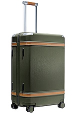 Paravel Aviator Grand Luggage in Safari Green, view 3, click to view large image.