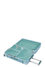 Paravel Aviator100 Packing Cube Case Set in Glacial Blue, view 3, click to view large image.