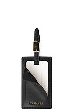 Paravel Luggage Tag in Derby Black, view 3, click to view large image.