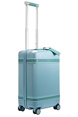 Paravel Aviator100 Plus Carry-on Suitcase in Marine Blue, view 3, click to view large image.