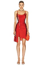 RABANNE Robe Dress in Paprika, view 1, click to view large image.