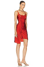 RABANNE Robe Dress in Paprika, view 2, click to view large image.