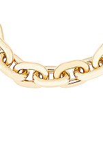 RABANNE Large Necklace in Gold, view 3, click to view large image.