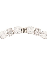 RABANNE Crystal Choker in Silver & Crystal, view 4, click to view large image.