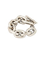 RABANNE XL Link Bracelet in Silver, view 3, click to view large image.