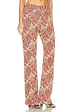 RABANNE Straight Leg Pant in Cotton Grunge Tapestry, view 2, click to view large image.