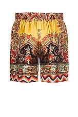 Pierre-Louis Mascia Shorts in Multi, view 2, click to view large image.