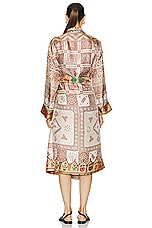 Pierre-Louis Mascia Dressing Gown in Multi, view 4, click to view large image.