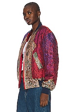 Pierre-Louis Mascia Quilted Bomber in Multi, view 5, click to view large image.