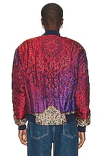 Pierre-Louis Mascia Quilted Bomber in Multi, view 6, click to view large image.