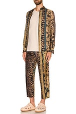 Pierre-Louis Mascia Aloe Long Sleeve Shirt in Multi, view 4, click to view large image.