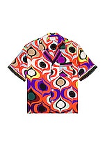 Pierre-Louis Mascia Button Down Shirt in Multi, view 1, click to view large image.