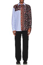 Pierre-Louis Mascia Camicia Button Down Shirt in Multi, view 5, click to view large image.