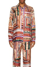 Pierre-Louis Mascia Longsleeve Shirt in Multi, view 3, click to view large image.