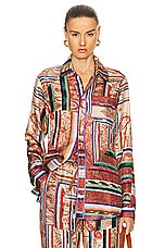 Pierre-Louis Mascia Longsleeve Shirt in Multi, view 1, click to view large image.