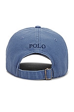 Polo Ralph Lauren Chino Cap in Carson Blue & Adirondack Navy, view 2, click to view large image.